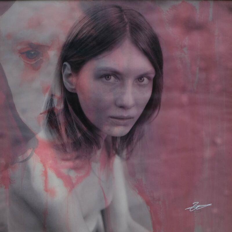 Red scarf - a Paintings by Duo Stasis